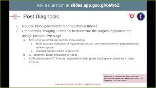 AROI WB Clinical Oncology: Gynecological Malignancy screenshot 2