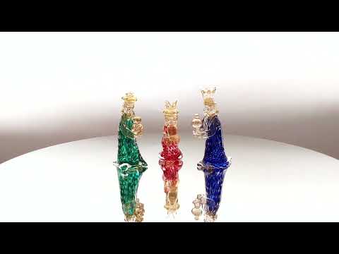 XMAS MAGI SET 3 magi colorful figurines video