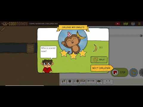 Code Monkey Adventure Challenges 43-47