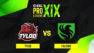 TYLOO проти Falcons | Мапа 3 Nuke | ESL Pro League Season 19