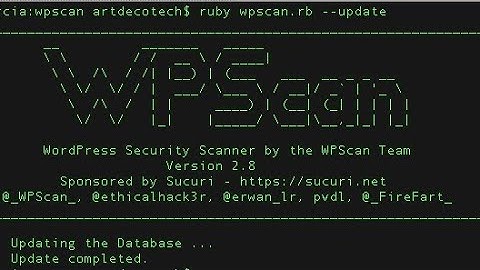 WPScan: Analizador de vulnerabilidades de WordPress 👾