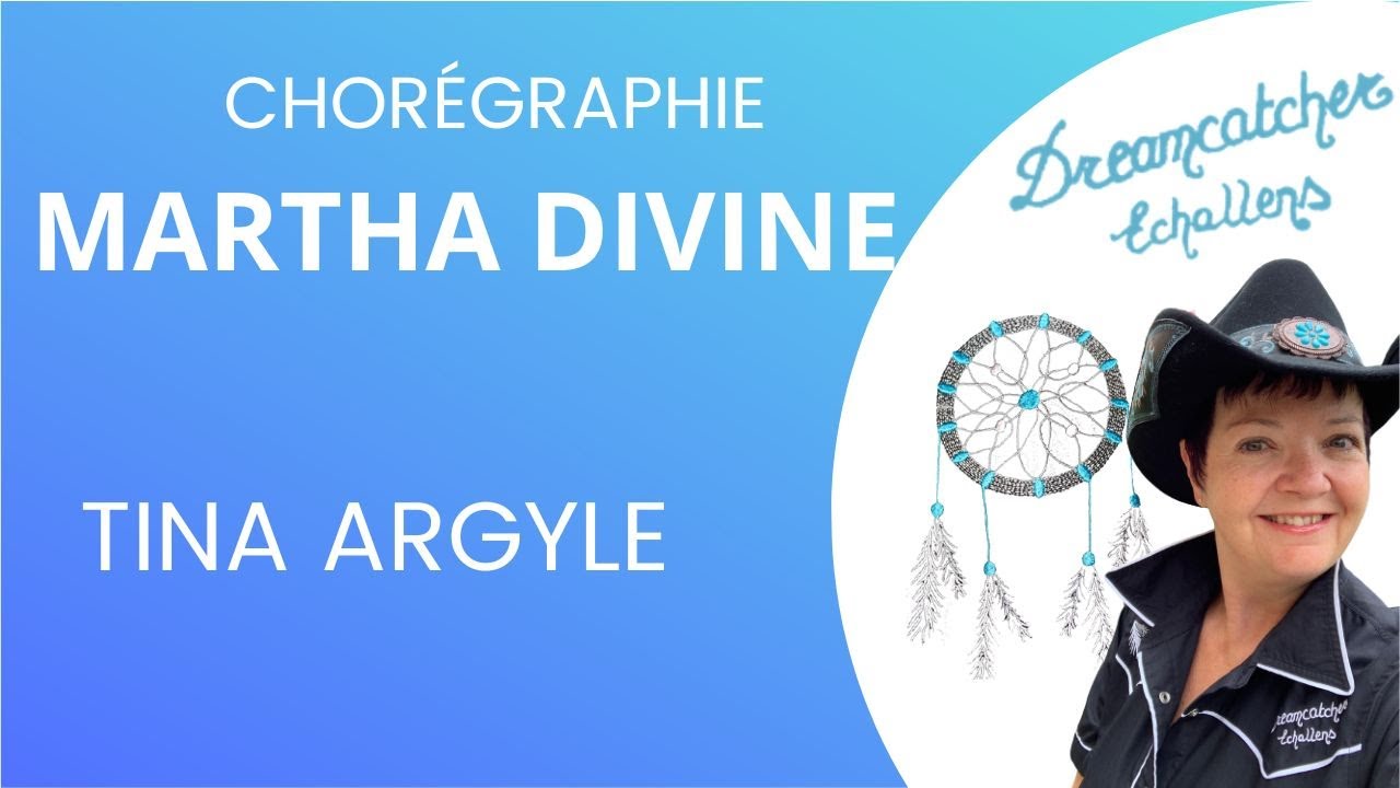 MARTHA DIVINE ! TINA ARGYLE ! LINE DANCE COUNTRY