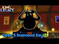 Only x5 Diamond Key And I Got This Legendary Fruit😳 - King Legacy