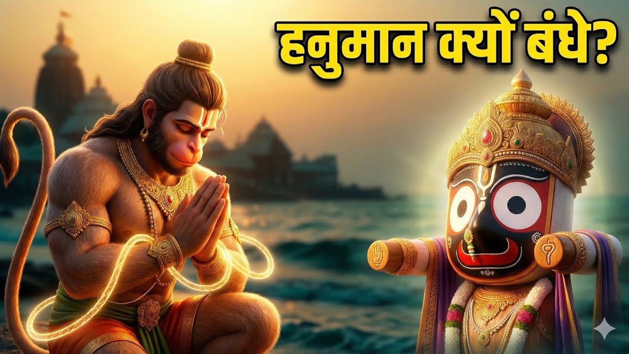 क्यों बाँधने पड़े हनुमान जी? 😱 जगन्नाथ और हनुमान की अनसुनी लीला | Hindi Animated Story