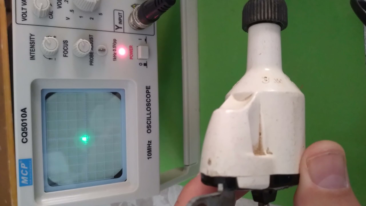 #راسم_الاهتزاز_المهبطي_ومعاينة_التوتر الكهربائي(س4م)