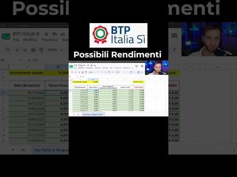 Video Possibili Rendimenti del BTP Italia Si 2026