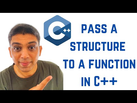 C++ Tutorial for Beginners - How to pass a structure to a function in C++