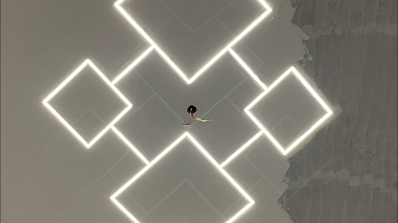 How to set profile light in a bedroom very simply 