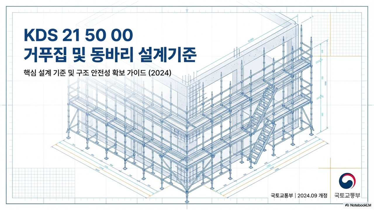 거푸집 및 동바리 설계 기준 KDS 21 50 00