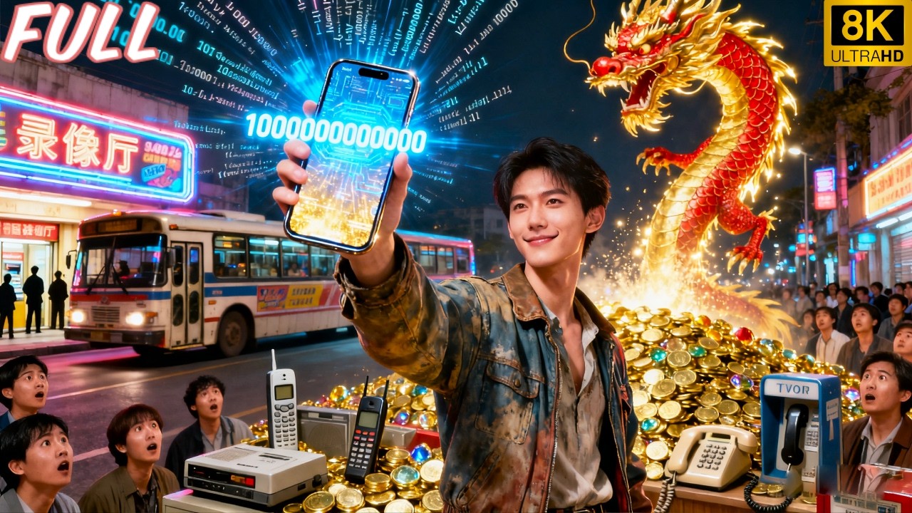 💥Pauvre garçon renaît en 1990 avec un smartphone; souvenirs du futur, 30 millions en une nuit!