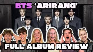 K-POP NOOBS WATCH FULL BTS ARIRANG ALBUM!