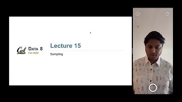 Data 8 - 09/30/2020 Wednesday Lecture: Sampling
