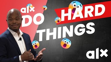 ALX says "Do Hard Things with your Skills"