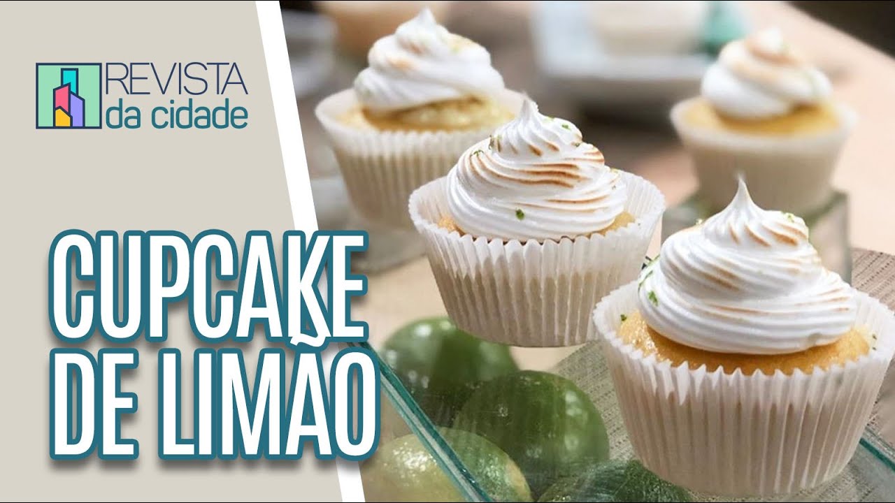 Cupcake de limão - Revista da Cidade (11/03/20)
