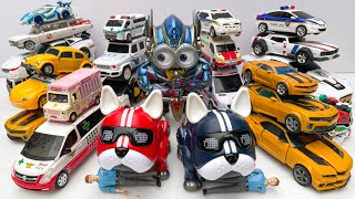 トランスフォーマー救急車パトカー＆バンブルビー映画（アニメ）オートボットロボットトボットトラックレゴ強盗