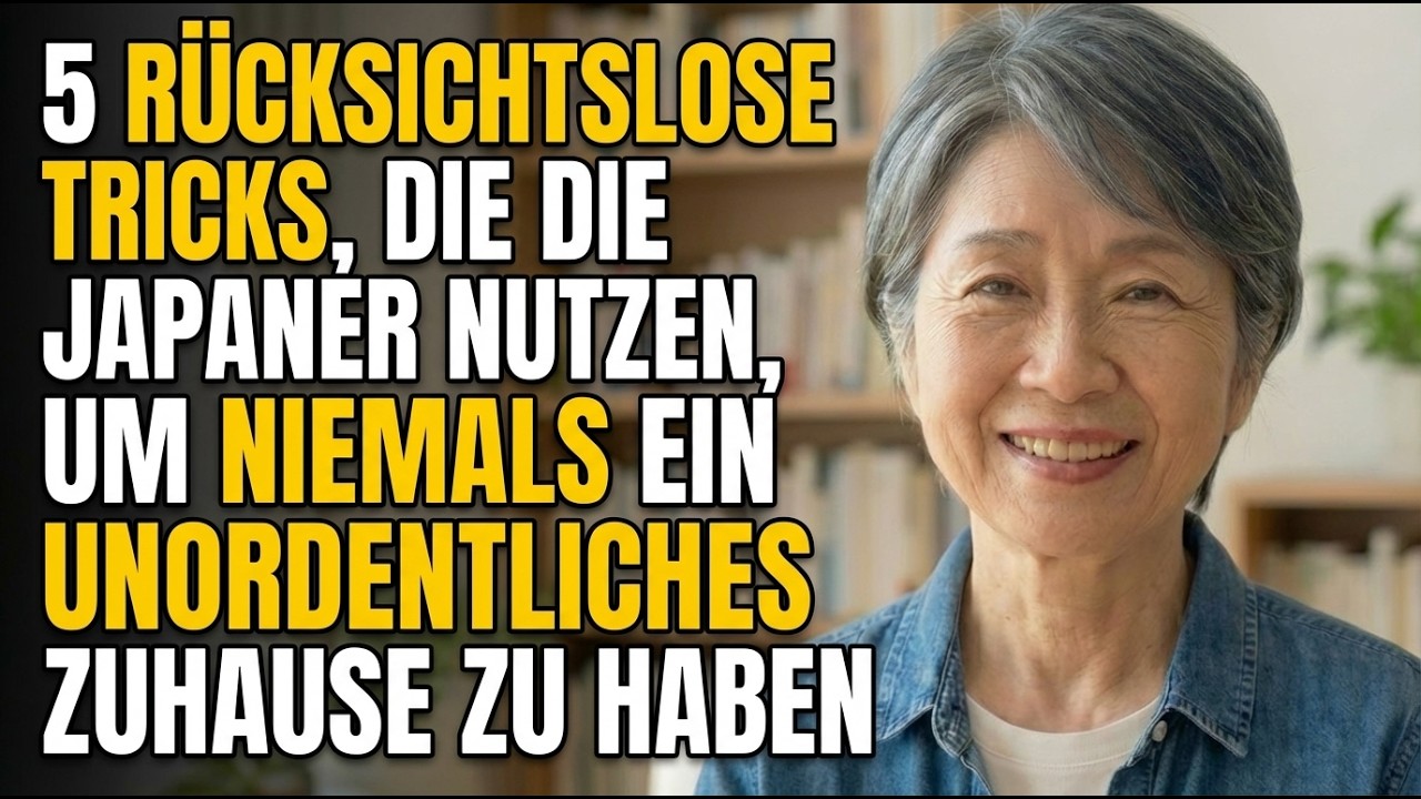 5 Rücksichtslose Tricks, Die Die Japaner Nutzen, Um Niemals Ein Unordentliches Zuhause Zu Haben
