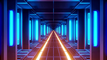 Abstract Neon Motion Design Tunnel Turnel VJ Background Video Loop - Neon VJ Loops For DJ 2020