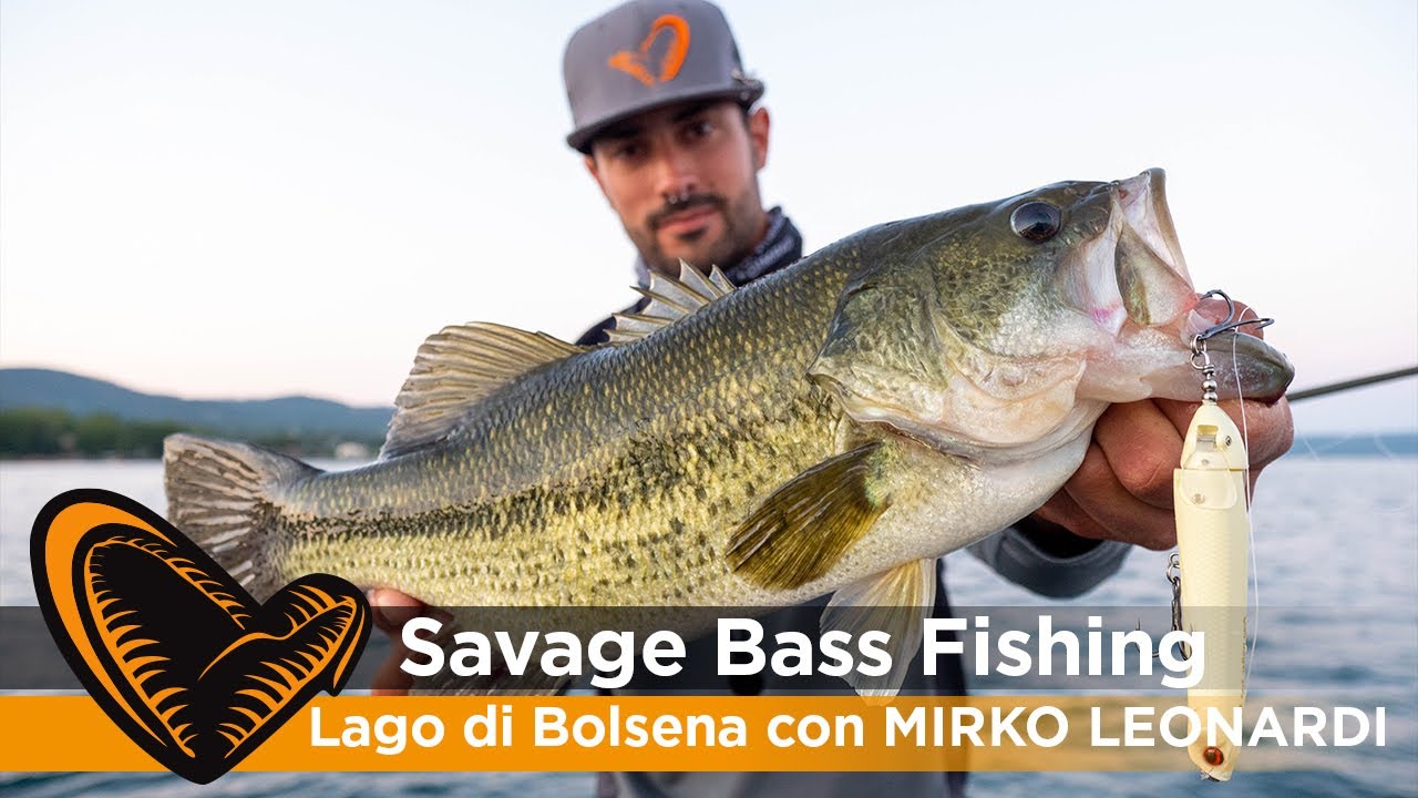 Savage Bass Fishing nel lago di Bolsena con MIRKO LEONARDI