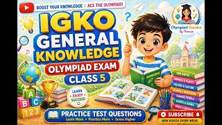 🚀 IGKO PRACTICE TEST CLASS 5 “Olympiad Questions 😱 Score 90%+ Fast”🚀