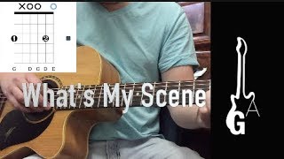 Video thumbnail of "Whats My Scene guitar lesson"