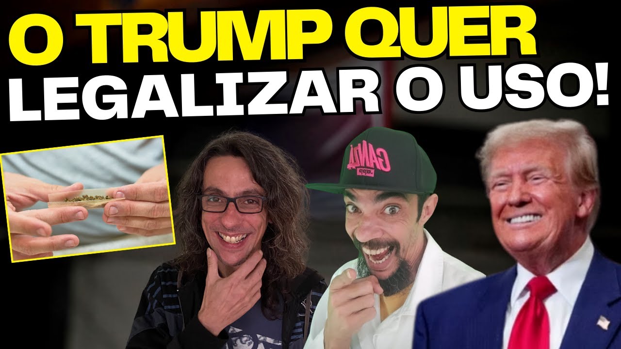 TRUMP APOIA A LEGALIZAÇÃO DA GANJAH NA FLORIDA + REACT DE CULTIVO