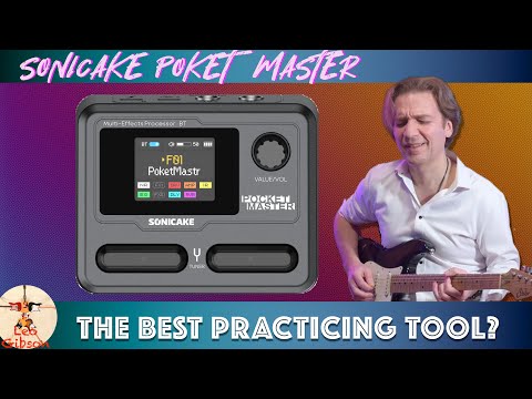 Sonicake Pocket Master レトロレッドホワイト Sonicake Pocket Master Compact Multi-effects Processor (QME-10)