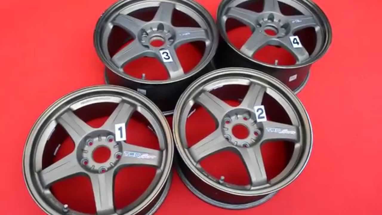 Sw20 Rims JDM RAYS TRD Sports T3 Forged Wheels Rims 17x7.5+40 17x8.5+40 5x114.3 ...