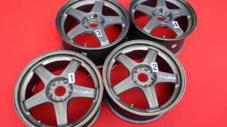 JDM RAYS TRD Sports T3 Forged Wheels Rims 17x7.5+40 17x8.5+40 5x114.3 MR2 SW20