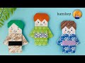 【折り紙】きもの兄さん、きもの父さん Origami Kimono Boy  Ver.2（カミキィ kamikey)