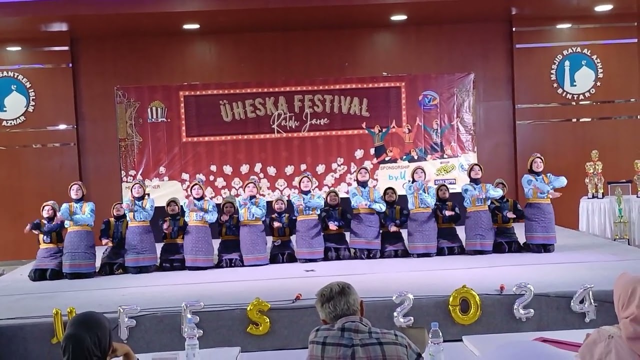 Tari Ratoh Jaroeh - Uheska Festival - 14 Januari 2024 di Masjid Al Azhar Bintaro - K2 Sheza