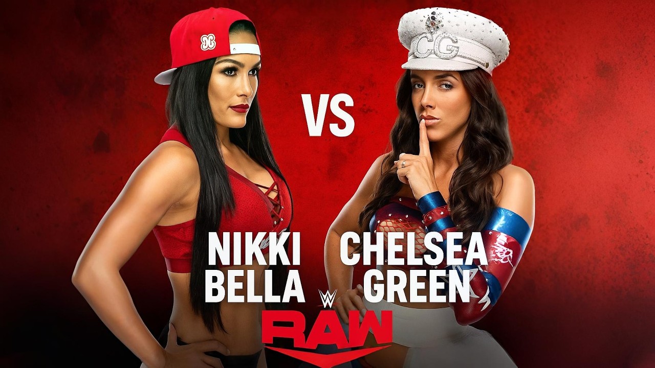Никки Белла против Челси Грин — матч один на один Raw: WWE 2K25