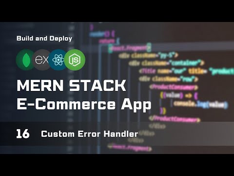 Custom Error Handling