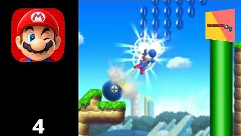 SUPER MARIO RUN - Gameplay Walkthrough Part 4 - World 4 (iOS, Android)