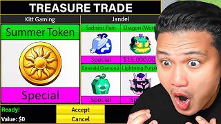 Trading Summer Tokens For 24 Hours - Blox Fruits