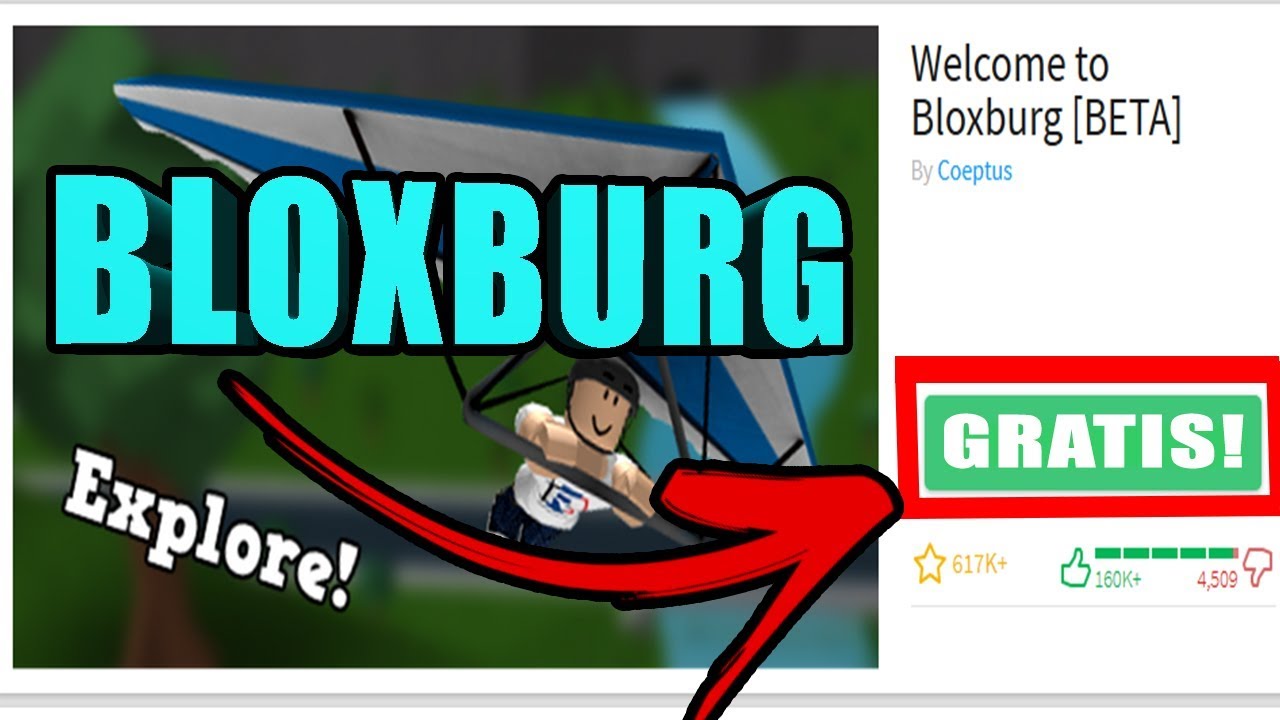 COMO CONSEGUIR WELCOME TO BLOXBURG GRATIS 🌟 ROBLOX FUNCIONANDO 2019 