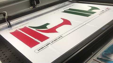 SHANGHAI KASU LASER - SUBLIMATION PRINTING AUTO CONTOUR CUTTING