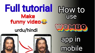 How to use wombo app |اب تصویریں بھی گانے لگی ہیں| wombo video editing | App and tips screenshot 4