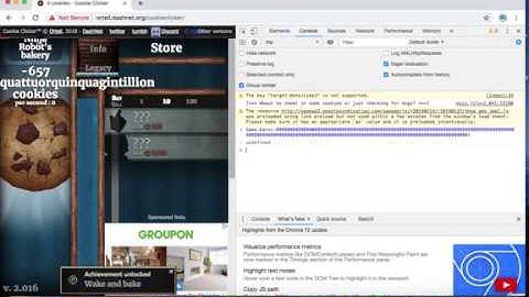 HACKING COOKIE CLICKER FOR NEGATIVE COOKIES!!!