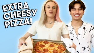 Kio Cyr & Madi Monroe Try To Make A Pizza and Talk TikTok Crushes | What's Cooking? | Seventeen