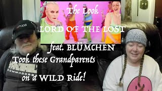 The Look - LORD OF THE LOST feat. BLÜMCHEN - WILD!!! Grandparents from Tennessee (USA) react