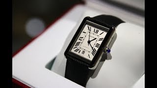 cartier tank solo automatic review