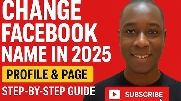 HOW TO CHANGE YOUR FACEBOOK PROFILE & PAGE NAME IN 2025 (STEP-BY-STEP GUIDE)