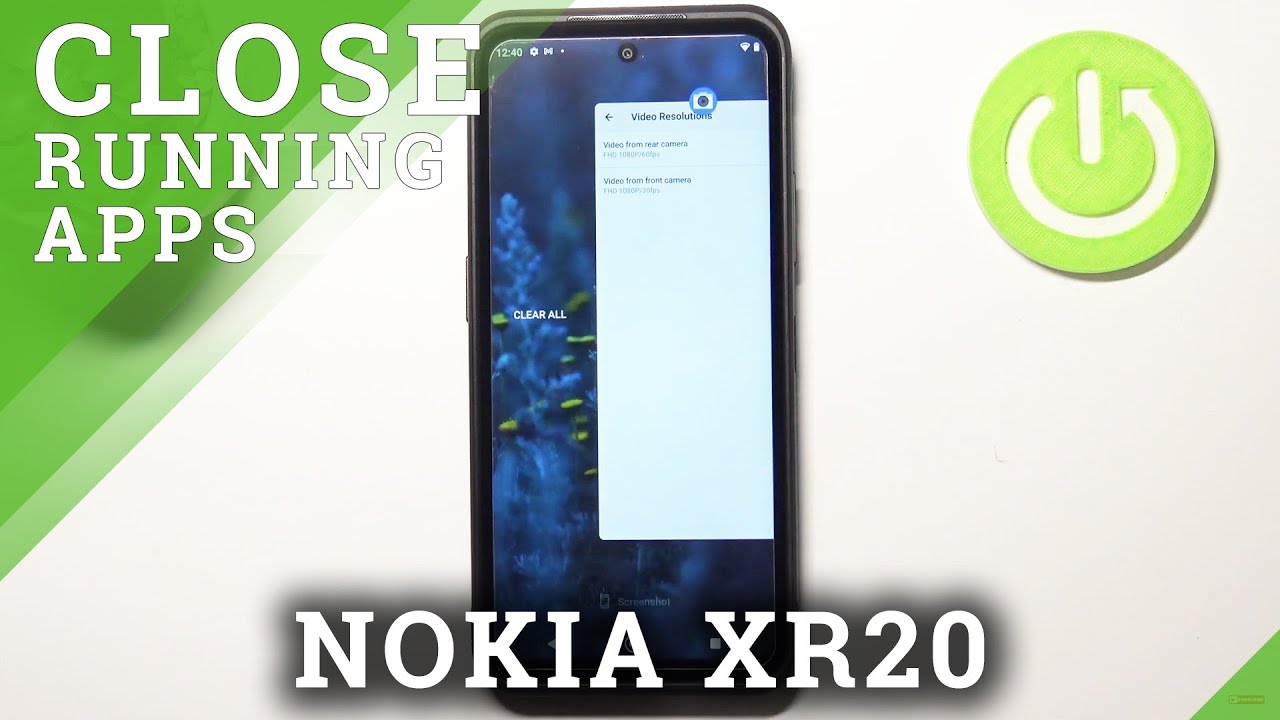How to Turn Off Running Apps on Nokia XR20 – Close Background Apps