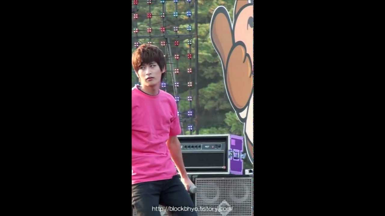 111008 블락비 재효 Wanna B @blockbhyo