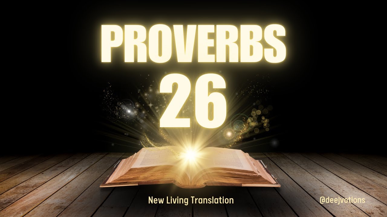 Proverbs Every Day Ch 26 - New Living Translation (S10E301)