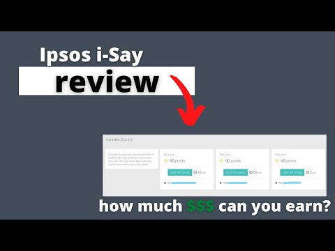 Ipsos i-Say Review:  What Can YOU Really Earn?