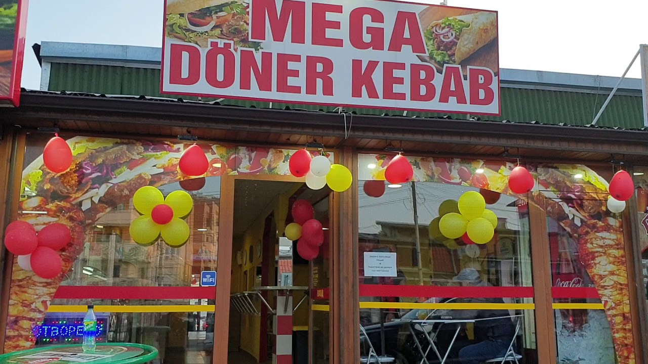 Mega döner kebab - YouTube