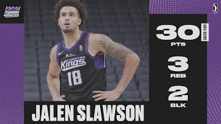 Jalen Slawson Leads Stockton Kings In Win After Dropping 30 PTS!