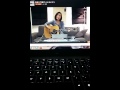 森恵  風の吹く方へ ustreamLIVE