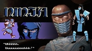 Black Tub Bootlegs -E8- Super Samurai Warriors - Power Ranger/SubZero/Ninja Gaiden Bootleg Figures screenshot 5